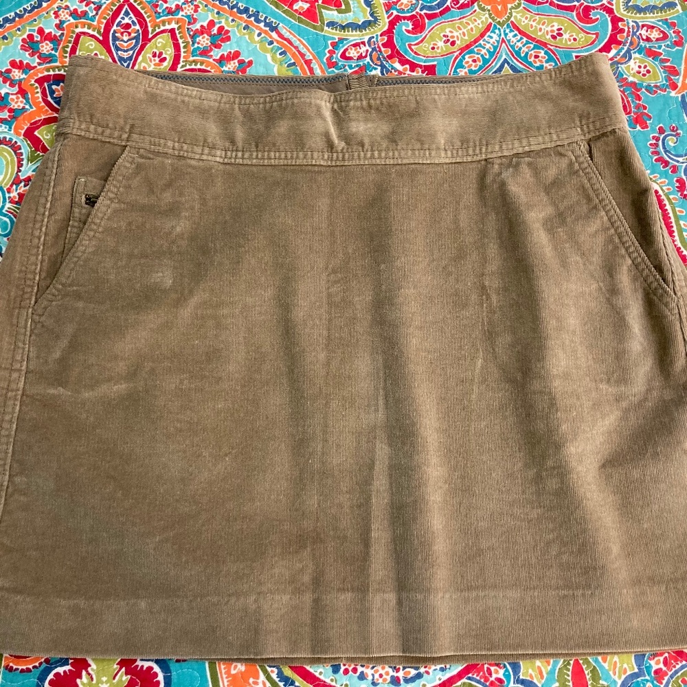 Y2K Banana Republic Corduroy Miniskirt With Pockets Size 10